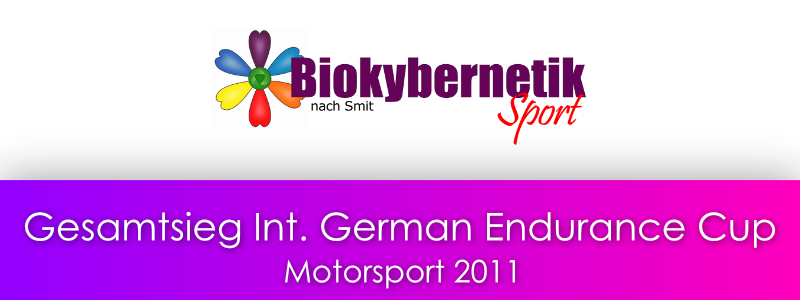 Gesamtsieg 2011 Int. German Endurance Cup